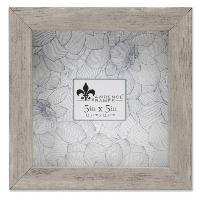 Lawrence Frames Shadow Box Frame, 5x5, Natural Gray - Image 2